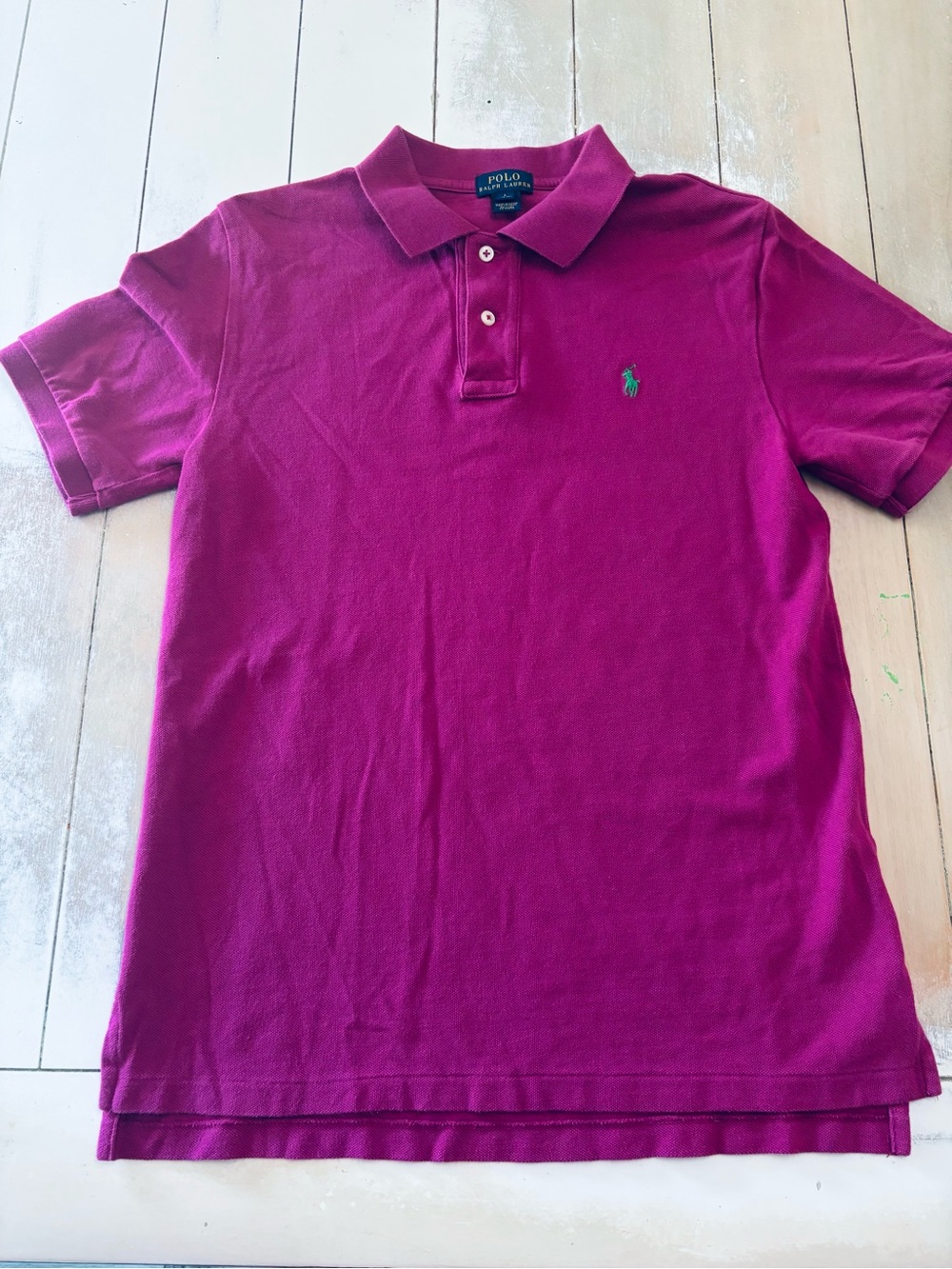 Polo by Ralph Lauren Kids Raspberry Short Sleeve Polo
